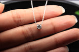 Single Stone Pendant Chain
