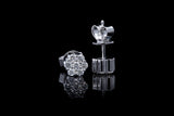 HoneyComb Diamond Earrings