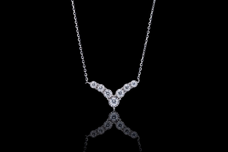 Gold V Necklace