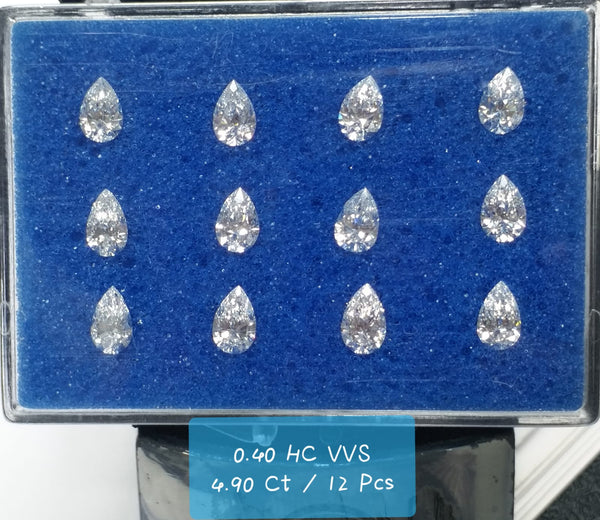 PEAR 0.40CT VVS