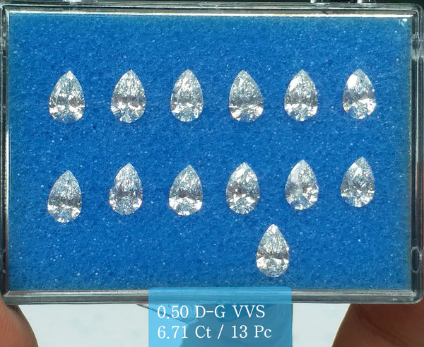 PEAR 0.5 CT VVS