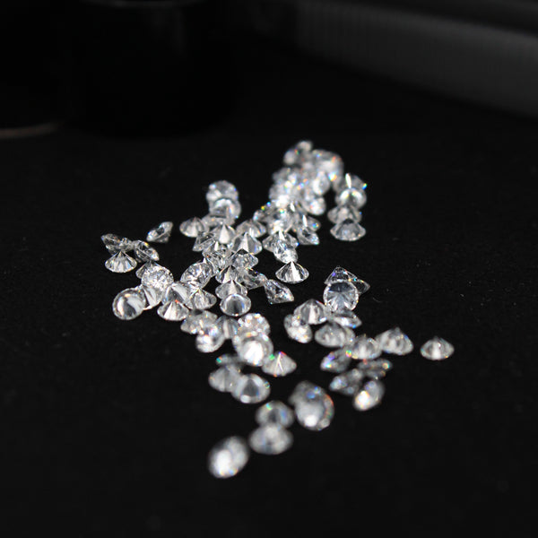 ROUND DEF VVS 2.3-2.7MM +9 -11 LOOSE DIAMONDS