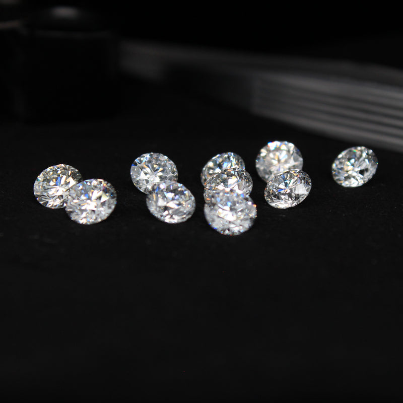 ROUND DEF VVS2 3.75 - 4.1MM 1/4 LOOSE DIAMONDS