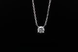 Single Stone Pendant Chain
