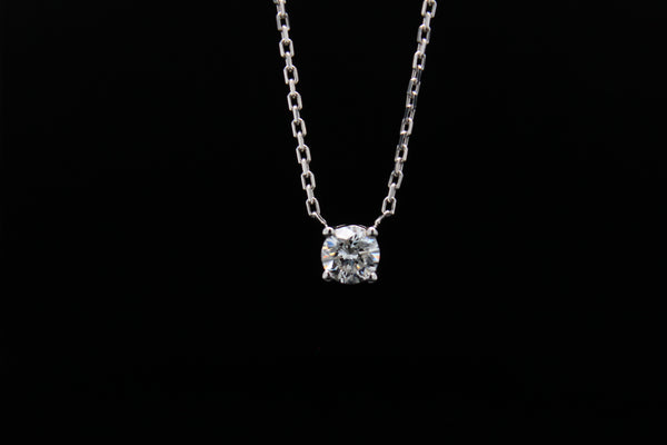 Single Stone Pendant Chain