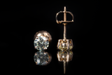 Solitaire Diamonds Earrings