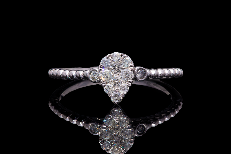 Pear Cluster Ring