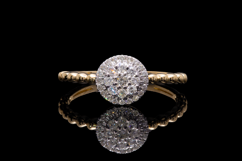 Brilliant Promise Cluster Diamond Ring