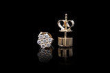 HoneyComb Diamond Earrings